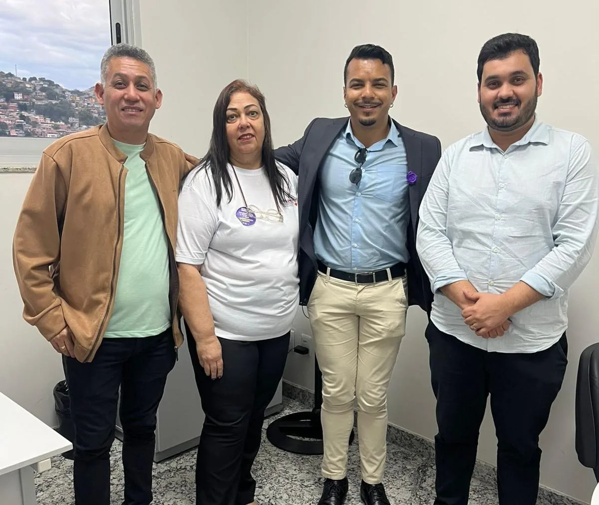 Junho Violeta: Sinibref marca presença no combate à violência contra a pessoa idosa em Raposos e Nova Lima