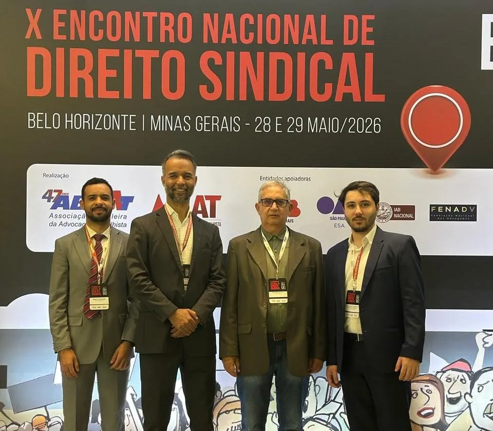 Sinibref marca presença no X Encontro Nacional de Direito Sindical